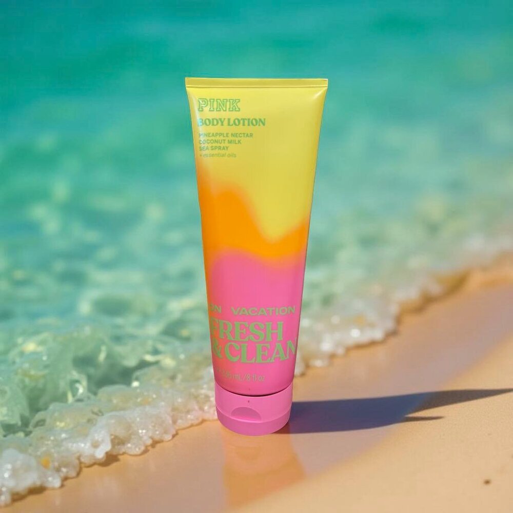 Victoria’s Secret Pink Pineapple Nectar & Coconut Milk Body Lotion 8 oz